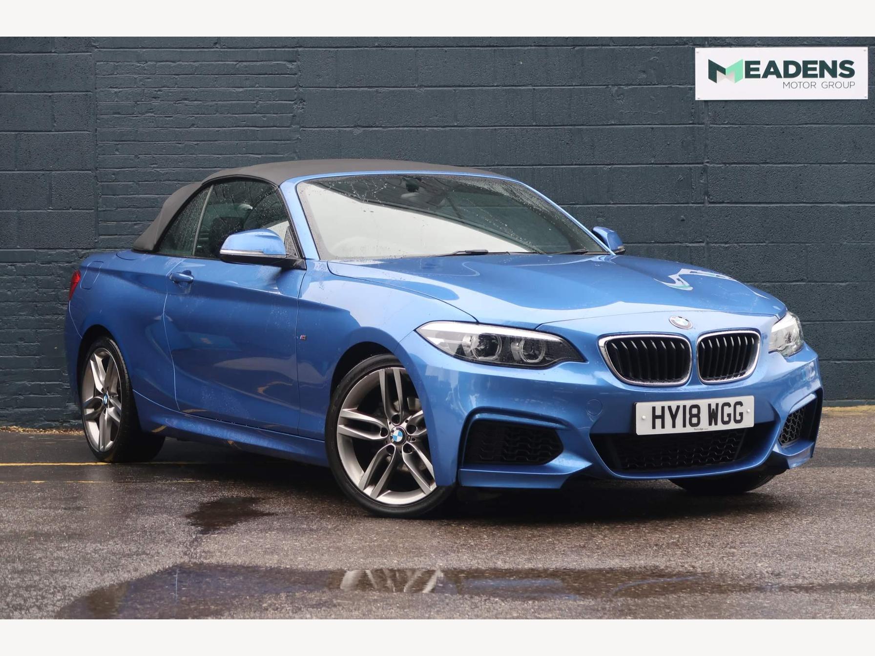 2018/18 BMW 2 Series 1.5 218i M Sport Auto Euro 6 (s/s) 2dr Convertible